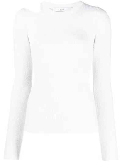Iro Baiyo Cut-out Jumper In White
