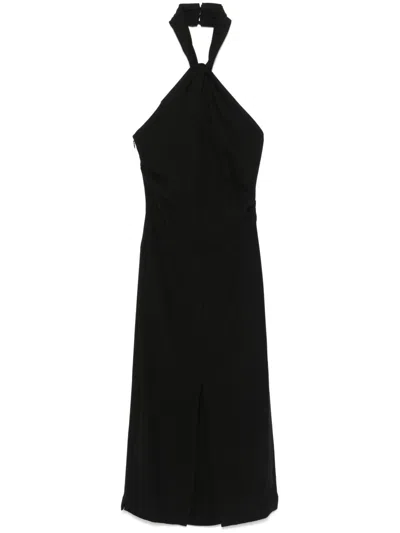 Iro Barana Midi Dress In Black