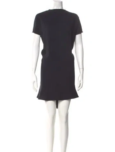 Pre-owned Iro Bateau Neckline Knee-length Dress In Gray