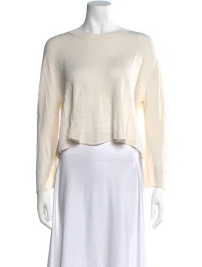 Pre-owned Iro Bateau Neckline Sweater In Neutral