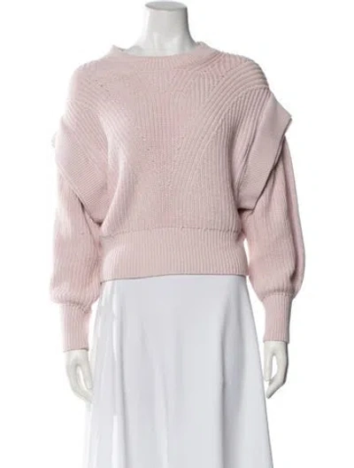 Pre-owned Iro Bateau Neckline Sweater In Pink