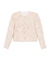 Iro Wool Blend Short Jacket In White