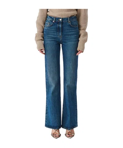 Iro Belt Loop Jeans In Denim Blue
