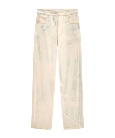 Iro Belt-loop Jeans In Nude
