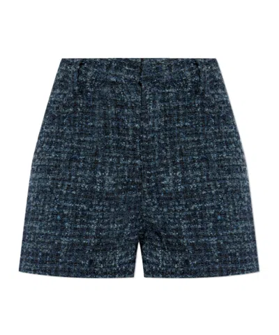 Iro Belt-loop Shorts In Black