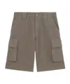 Iro Belt-loop Shorts In Green