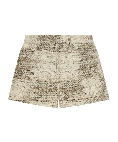 Iro Belt-loop Shorts In Nude