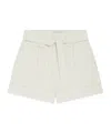 Iro Belt-loop Shorts In White