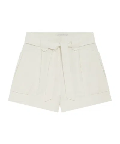 Iro Belt-loop Shorts In White