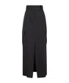 Iro Belt-loop Skirt In Black