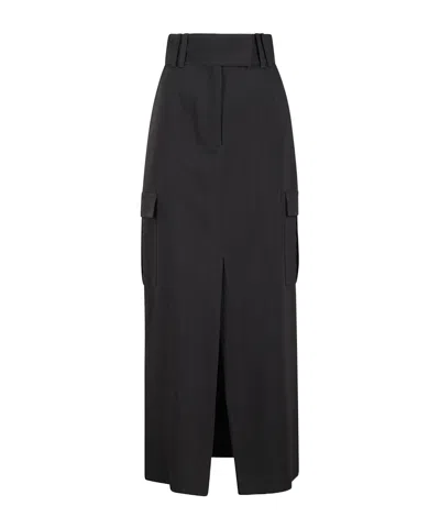 IRO BELT-LOOP SKIRT