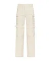 Iro Belt Loop Track Pants In White