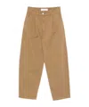 Iro Belt Loops Casual Pants In Brown