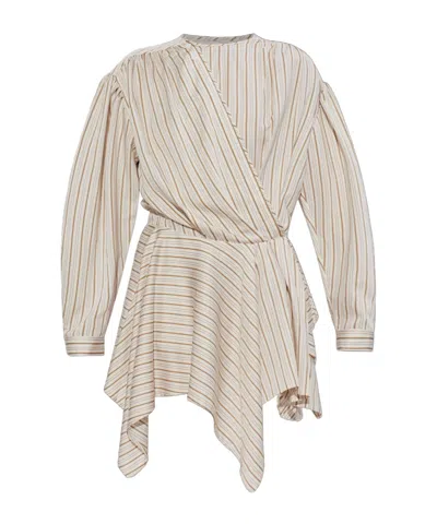 Iro Belted Dress In Neutral