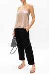 Iro ‘berwyn' Silk Top In Beige