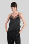 Iro Berwyn Top In Grey In Black