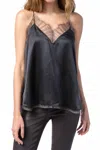 Iro Berwyn V-neck Camisole In Strong Blue In Black