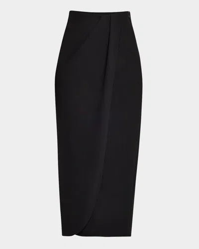 Iro Beya Draped Skirt In Black