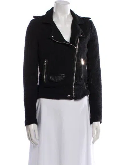 Pre-owned Iro Biker Jacket In Black