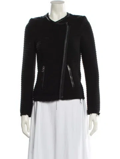 Pre-owned Iro Biker Jacket In Black