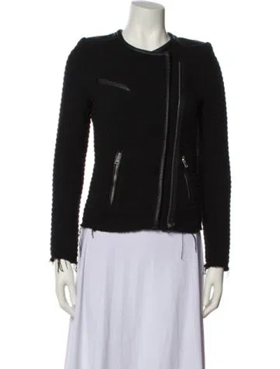 Pre-owned Iro Biker Jacket In Black