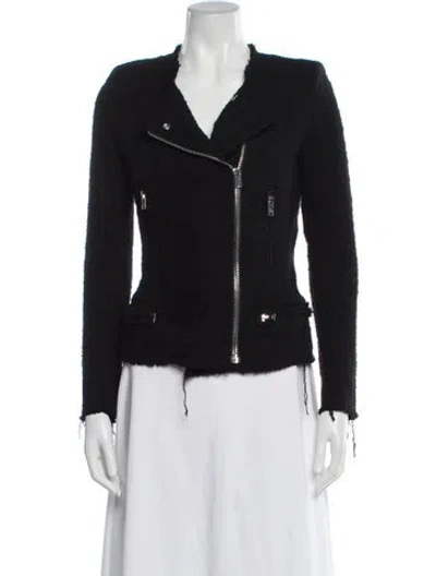 Pre-owned Iro Biker Jacket In Black