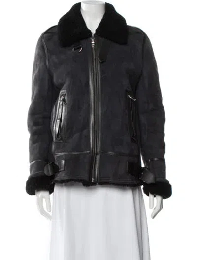 Pre-owned Iro Biker Jacket In Black