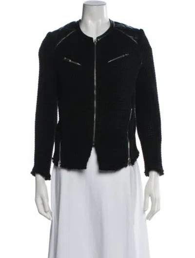 Pre-owned Iro Biker Jacket In Black