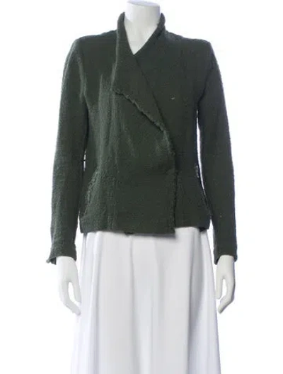 Pre-owned Iro Biker Jacket In Green