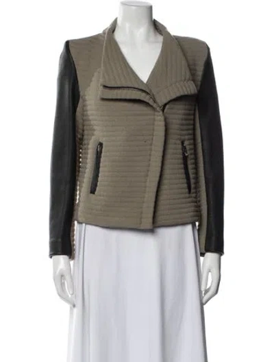 Pre-owned Iro Biker Jacket In Green