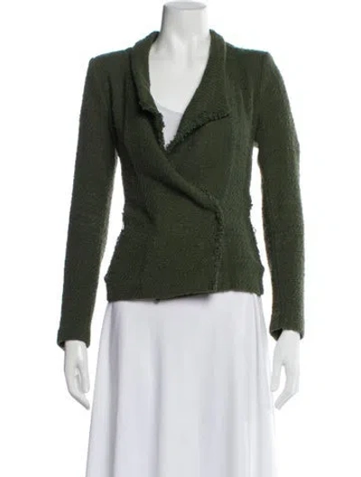 Pre-owned Iro Biker Jacket In Green