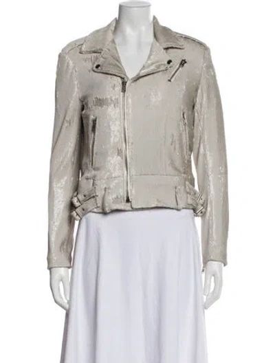Pre-owned Iro Biker Jacket In Neutral