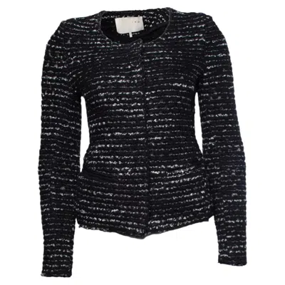 Pre-owned Iro , Black And White Boucle Jacket