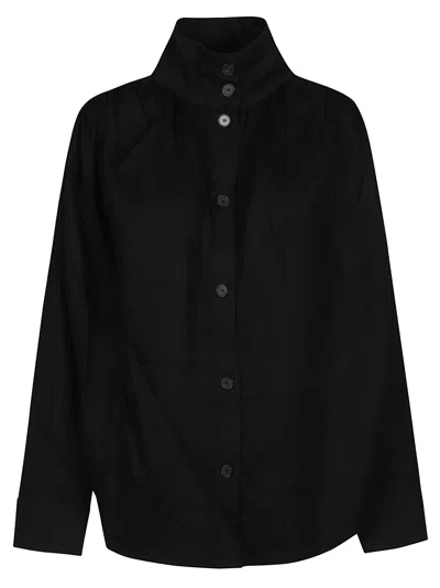 Iro Black Fenyra Lyocell Shirt