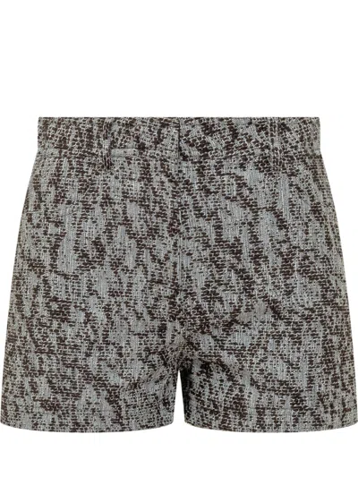 IRO BLACK GRAPHIC SHORTS
