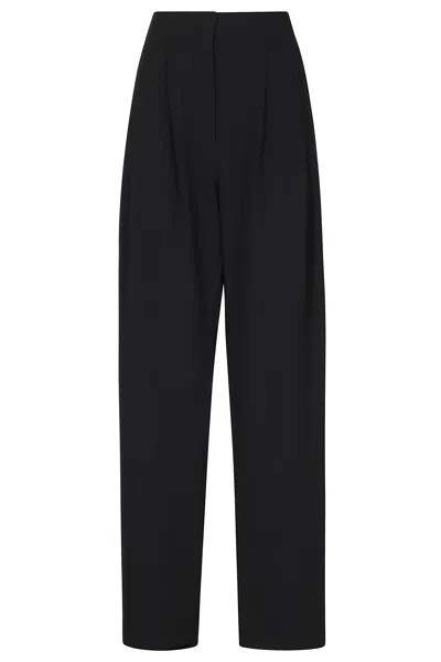 Iro Black Oakland Tailored Wide-leg Pants