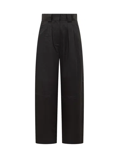 Iro Black Relaxed Pleated Pants