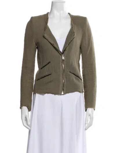 Pre-owned Iro Blazer In Green