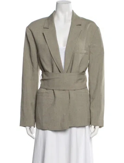 Pre-owned Iro Blazer In Green