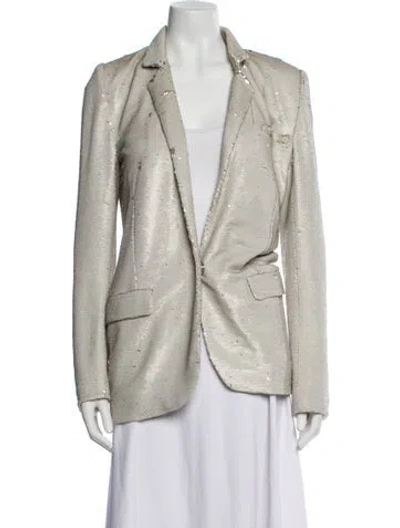 Pre-owned Iro Blazer In Neutral