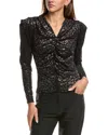 Iro Blyn Top In Black