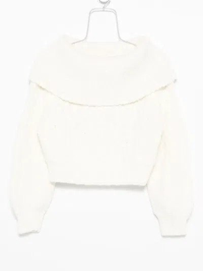 Iro Boat-neck Knitted Jumper In Neutral