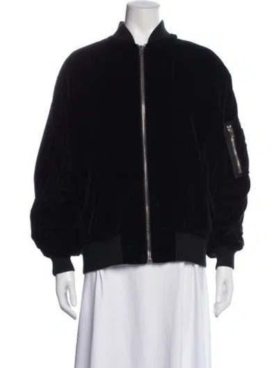 Pre-owned Iro Bomber Jacket In Black