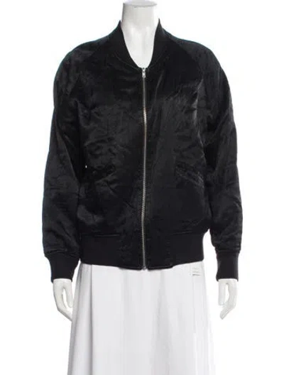 Pre-owned Iro Bomber Jacket In Black
