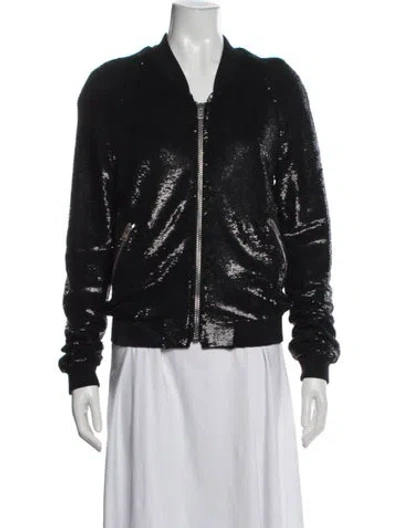 Pre-owned Iro Bomber Jacket In Black