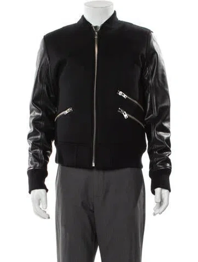 Pre-owned Iro Bomber Jacket W/ Tags In Black