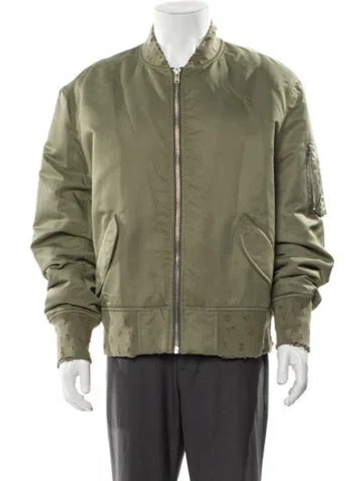 Pre-owned Iro Bomber Jacket W/ Tags In Green