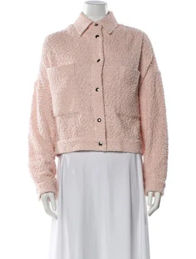 Pre-owned Iro Bomber Jacket W/ Tags In Pink
