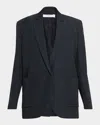 Iro Bonna Wool-blend Blazer In Blue