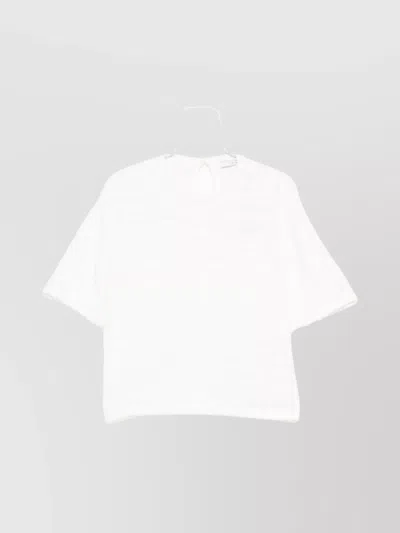 Iro Boxy Silhouette Short Sleeves Top